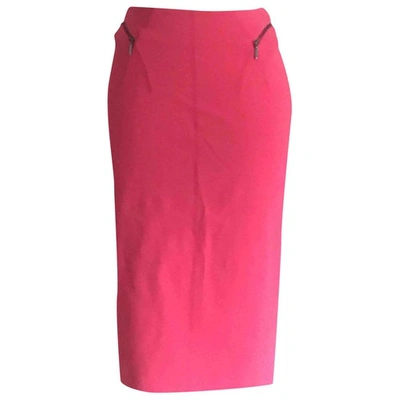 Pre-owned Amanda Wakeley Mid-length Skirt In Red