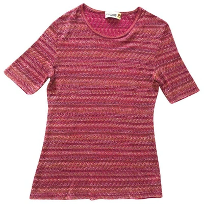 Pre-owned Missoni Top In Pink