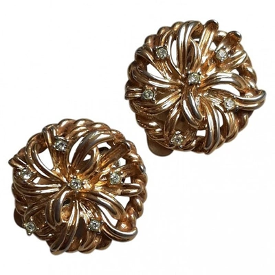 Pre-owned Nina Ricci Earrings In Gold
