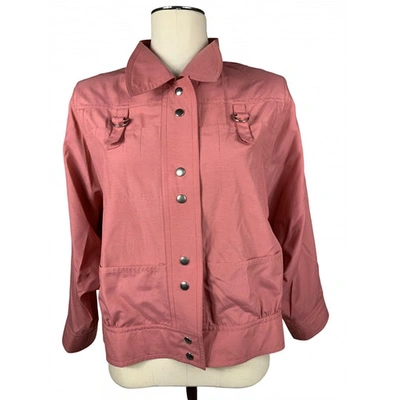 Pre-owned Pierre Cardin Jacket In Pink