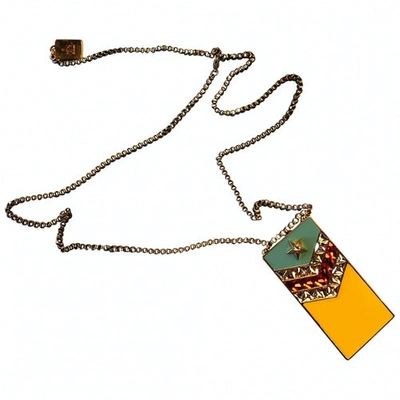 Pre-owned Lanvin Long Necklace In Yellow