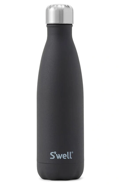 S'well London Chimney Stainless Steel Water Bottle 500ml In Black Onyx