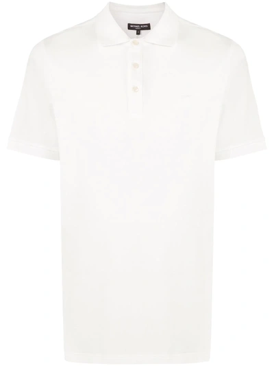 Michael Kors Classic Polo Shirt In White