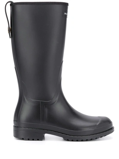 Mackintosh Abington Short Wellington Boots In Black