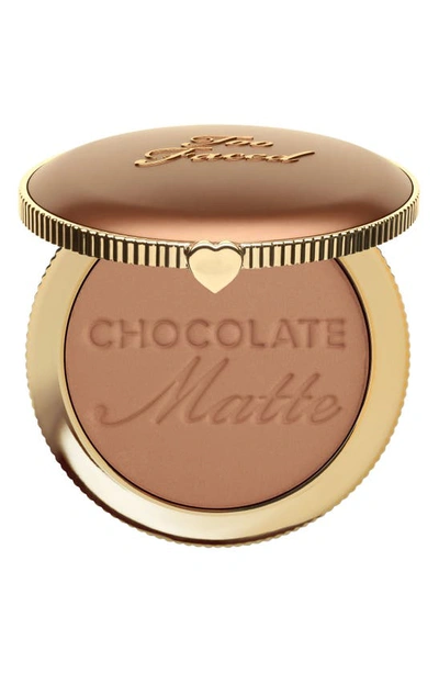 Too Faced Chocolate Soleil Matte Bronzer, 0.28 oz