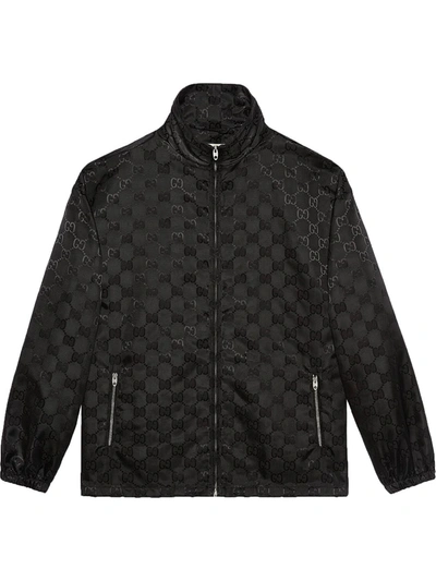 Gucci Off The Grid Gg Zipped Jacket In Black