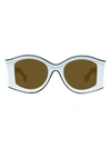 Loewe Paula's Ibiza Evolution Acetate Sunglass In White