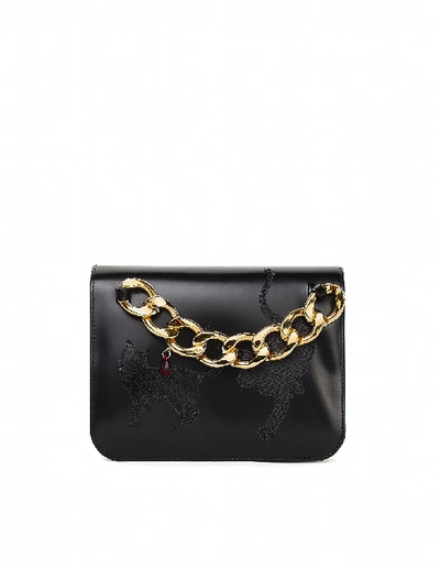 Undercover Black Leather Bag
