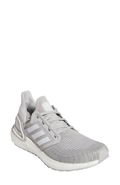 Adidas Originals Adidas Women's Ultraboost 20 Running Shoes In Grey/ White/ White