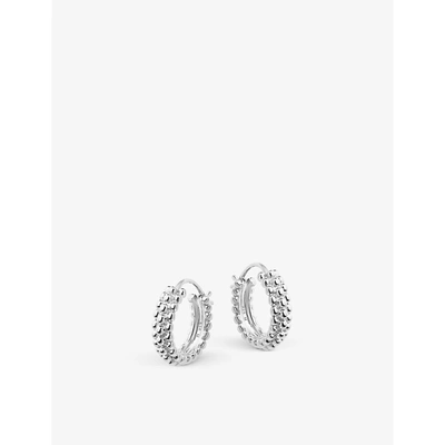Missoma Baya Mini Sterling-silver Hoop Earrings In Sterling Silver