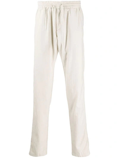 Corneliani Lightweight Drawstring Trousers In Neutrals