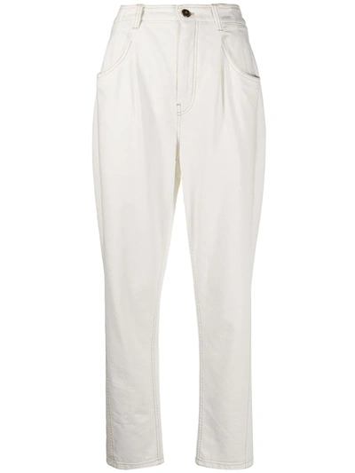 Brunello Cucinelli Straight -leg Jeans In White