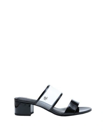 Lauren Ralph Lauren Sandals In Black