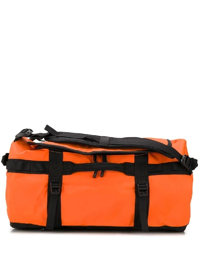 The North Face 2 In 1 Backpack And Travel Bag 'base Camp Duffel' In Orange