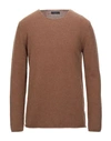 Daniele Fiesoli Sweaters In Camel