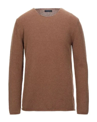 Daniele Fiesoli Sweaters In Camel