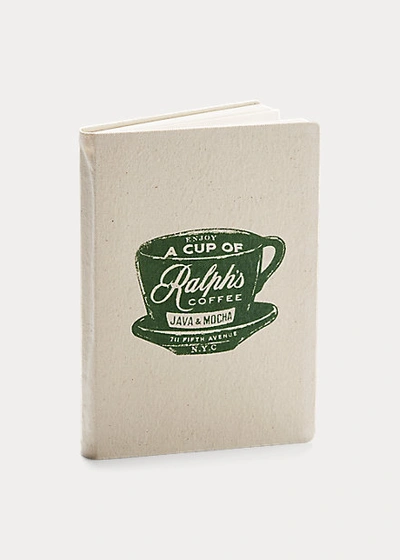 Ralph Lauren Ralph's Coffee Journal In White/green Multi