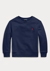 Polo Ralph Lauren Kids' Cotton-blend-fleece Sweatshirt In Avery Heather