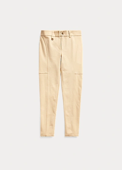 Polo Ralph Lauren Stretch-cotton-blend Legging In French Navy