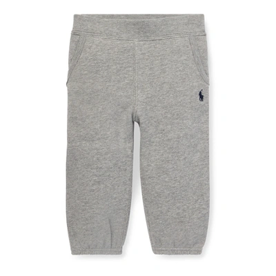 Polo Ralph Lauren Babies' Cotton-blend-fleece Pant In Dark Sport Heather