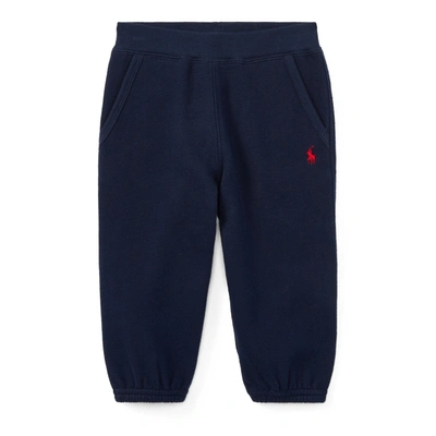 Polo Ralph Lauren Babies' Cotton-blend-fleece Pant In Cruise Navy