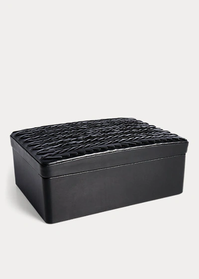 Ralph Lauren Adrienne Box In Black