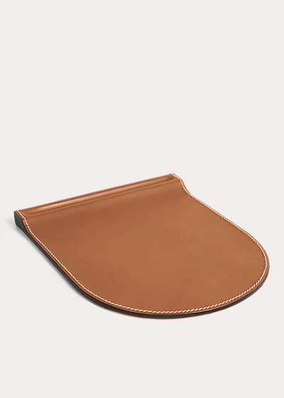 Ralph Lauren Brennan Mouse Pad In Saddle