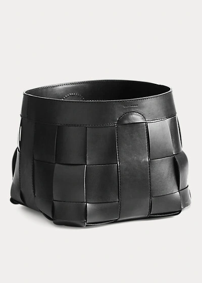 Polo Ralph Lauren Hailey Basket In Saddle