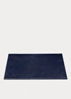 Polo Ralph Lauren Brennan Small Blotter In Saddle