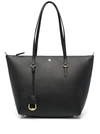 Lauren Ralph Lauren Keaton Tote Bag In Black