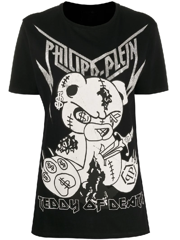 philipp plein tshirt teddy bear