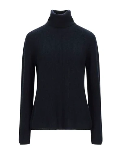 Max Mara Turtlenecks In Dark Blue