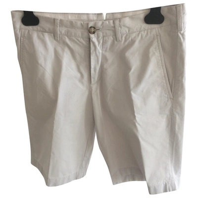 Pre-owned Prada Beige Cotton Shorts