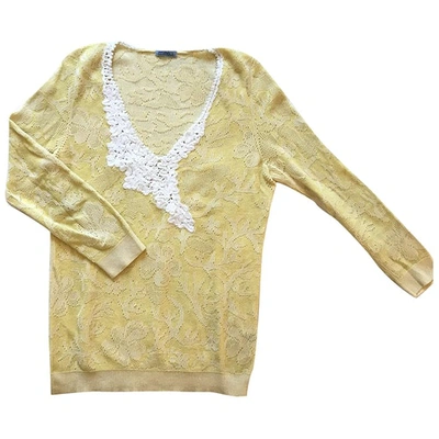 Pre-owned Malo Knitwear In Yellow