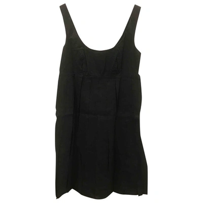 Pre-owned Club Monaco Mid-length Dress In Black