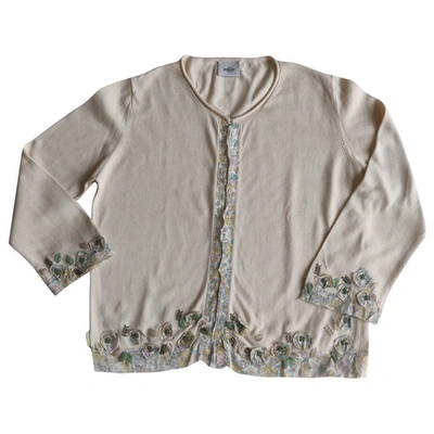 Pre-owned Cerruti 1881 Beige Cotton Knitwear