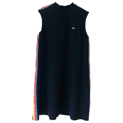 Pre-owned Tommy Jeans Mini Dress In Navy