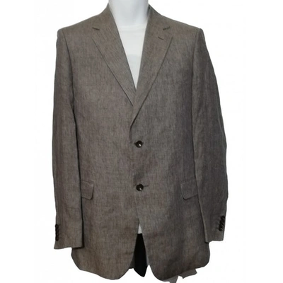 Pre-owned Pal Zileri Linen Jacket