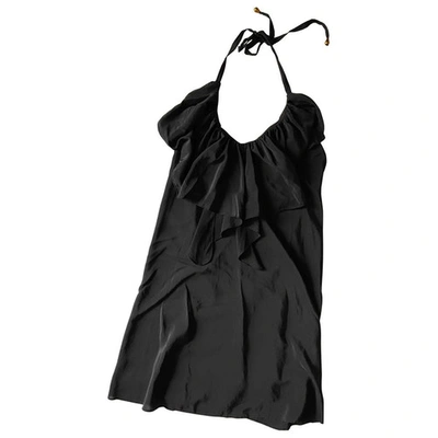 Pre-owned Yumi Kim Silk Mini Dress In Black