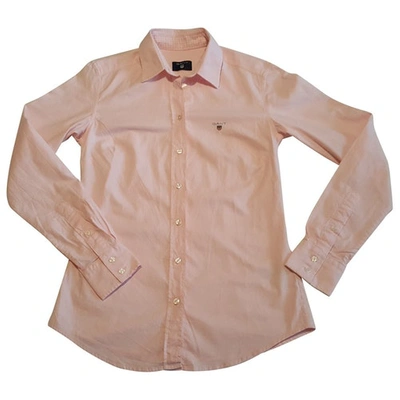 Pre-owned Gant Rugger Shirt In Pink