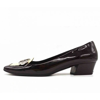 Pre-owned Prada Leather Heels In Black