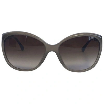 Pre-owned Chanel Beige Sunglasses
