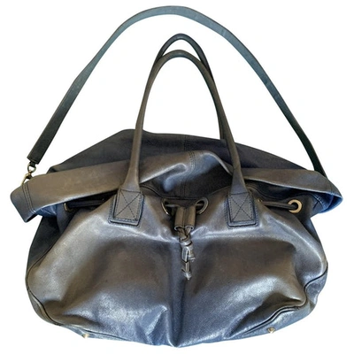 Pre-owned Sonia Rykiel Leather Bag In Blue