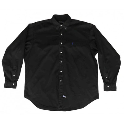 Pre-owned Polo Ralph Lauren Black Cotton Shirts