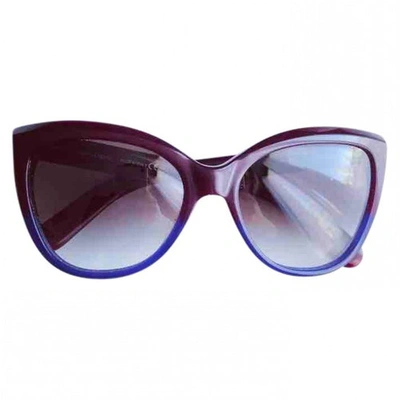 Pre-owned Marc Jacobs Purple Sunglasses