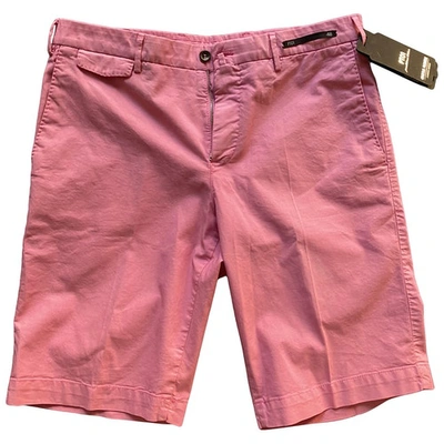 Pre-owned Pt01 Pink Cotton Shorts