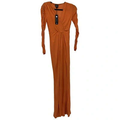 Pre-owned Just Cavalli Orange Dress