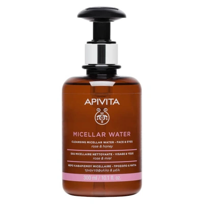 Apivita Micellar Water Cleansing Micellar Water For Face And Eyes 300ml