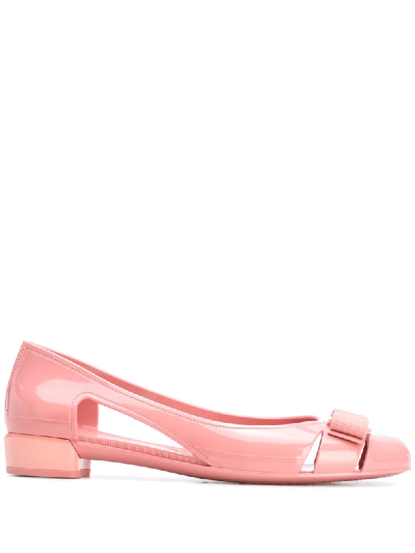 salvatore ferragamo jelly shoes