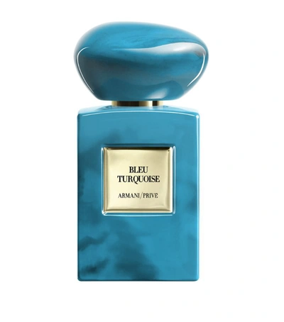 Armani Collezioni Bleu Turquoise Eau De Parfum (50ml) In White